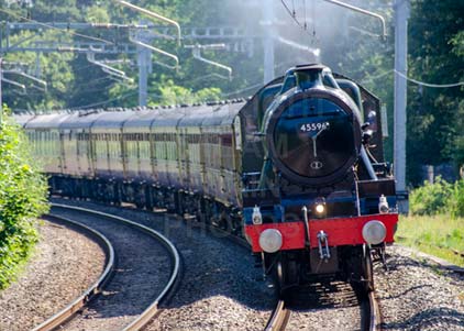 Purchase photo of 45596 BAHAMAS at Aldermaston