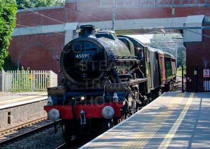 Purchase photo of 45596 BAHAMAS at Aldermaston