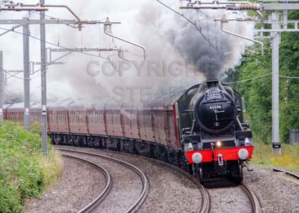 Purchase photo of 45596 BAHAMAS at Aldermaston