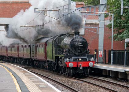 Purchase photo of 45596 BAHAMAS at Aldermaston