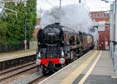 Photograph of BRAUNTON - 34046 BRAUNTON at Aldermaston on 06/12/24
