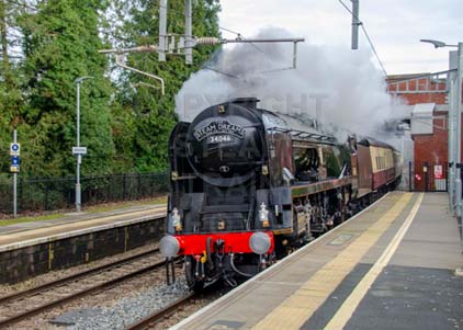 Purchase photo of 34046 BRAUNTON at Aldermaston