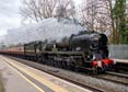 Photograph of BRAUNTON - 34046 BRAUNTON at Aldermaston on 06/12/24