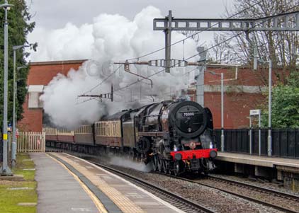 Purchase photo of 70000 BRITANNIA at Aldermaston