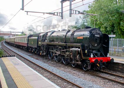 Purchase photo of 70000 BRITANNIA at Aldermaston
