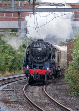 Purchase photo of 70000 BRITANNIA at Aldermaston