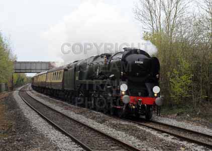 Purchase photo of 35028 CLAN LINE at Aldermaston