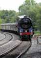 Photograph of OLIVER CROMWELL - 70013 OLIVER CROMWELL at Aldermaston on 18/06/11