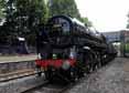 Photograph of OLIVER CROMWELL - 70013 OLIVER CROMWELL at Aldermaston on 18/06/11