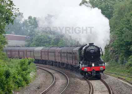 Purchase photo of 60103 FLYING SCOTSMAN at Aldermaston