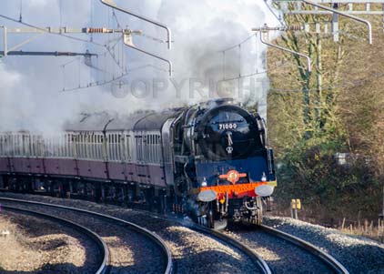 Purchase photo of 71000 DUKE OF GLOUCESTER at Aldermaston