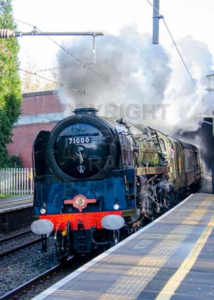 Purchase photo of 71000 DUKE OF GLOUCESTER at Aldermaston