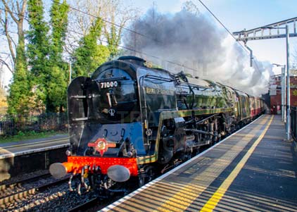 Purchase photo of 71000 DUKE OF GLOUCESTER at Aldermaston