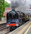 Poster ofDUKE OF GLOUCESTER - 71000 DUKE OF GLOUCESTER at Aldermaston on 16/05/26
