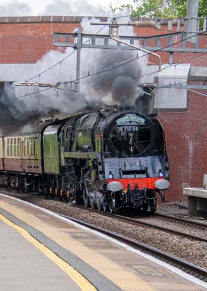 Purchase photo of 71000 DUKE OF GLOUCESTER at Aldermaston