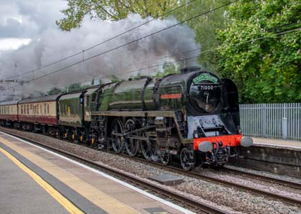 Purchase photo of 71000 DUKE OF GLOUCESTER at Aldermaston