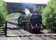 Photograph of OLIVER CROMWELL - 70013 OLIVER CROMWELL at Alfreton on 06/07/13