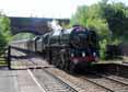 Photograph of OLIVER CROMWELL - 70013 OLIVER CROMWELL at Alfreton on 06/07/13