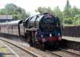 Photograph of OLIVER CROMWELL - 70013 OLIVER CROMWELL at Alfreton on 06/07/13