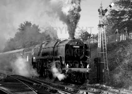 Purchase photo of 70000 BRITANNIA at Mid Hants Railway
