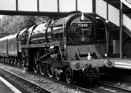 Purchase photo of 71000 DUKE OF GLOUCESTER at Tilehurst