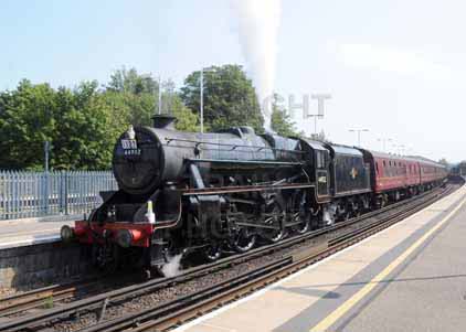 Purchase photo of 44932 Black Five at Basingstoke