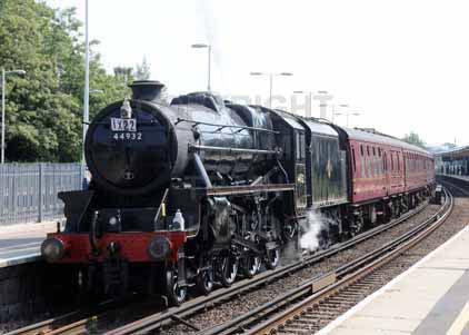 Purchase photo of 44932 Black Five at Basingstoke