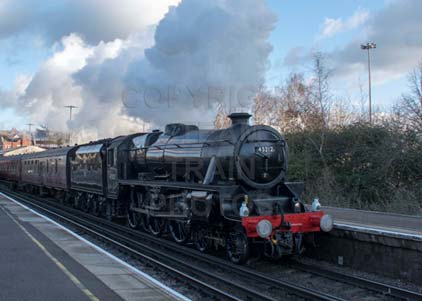 Purchase photo of 45212 Black Five at Basingstoke