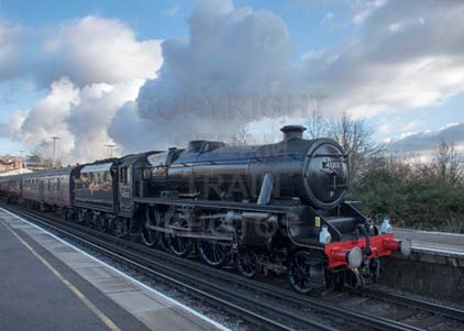 Purchase photo of 45212 Black Five at Basingstoke