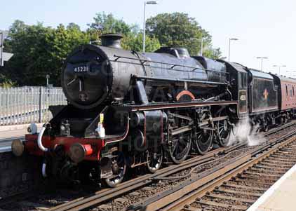 Purchase photo of 45231 SHERWOOD FORESTER at Basingstoke