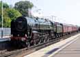 Photograph of OLIVER CROMWELL - 70013 OLIVER CROMWELL at Basingstoke on 04/09/13