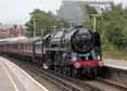 Photograph of OLIVER CROMWELL - 70013 OLIVER CROMWELL at Basingstoke on 05/09/17
