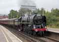 Photograph of OLIVER CROMWELL - 70013 OLIVER CROMWELL at Basingstoke on 05/09/17