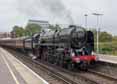 Photograph of OLIVER CROMWELL - 70013 OLIVER CROMWELL at Basingstoke on 05/09/17