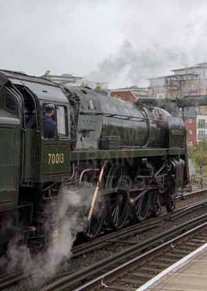 Purchase photo of 70013 OLIVER CROMWELL at Basingstoke