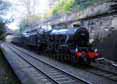 Photograph of Black Five - 44871 Black Five &  45407 THE LANCASHIRE FUSILIER at Bath on 05/12/13