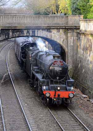 Purchase photo of 44871 Black Five &  45407 THE LANCASHIRE FUSILIER at Bath