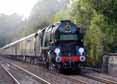 Photograph of CLAN LINE - 35028 CLAN LINE at Bradford On Avon on 24/09/14