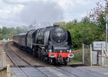 Purchase photo of 46233 DUCHESS OF SUTHERLAND at Bramley