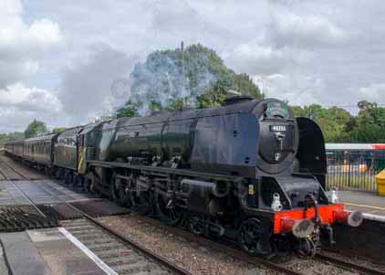 Purchase photo of 46233 DUCHESS OF SUTHERLAND at Bramley