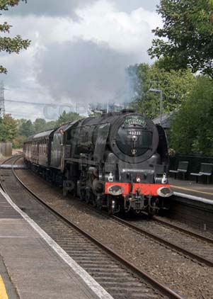 Purchase photo of 46233 DUCHESS OF SUTHERLAND at Bramley