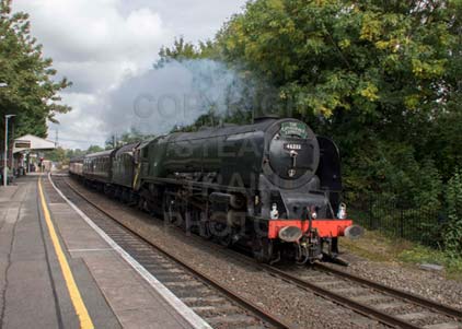 Purchase photo of 46233 DUCHESS OF SUTHERLAND at Bramley