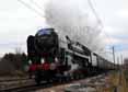 Photograph of OLIVER CROMWELL - 70013 OLIVER CROMWELL at Brookmans Park on 07/12/13