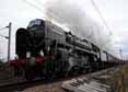 Photograph of OLIVER CROMWELL - 70013 OLIVER CROMWELL at Brookmans Park on 07/12/13