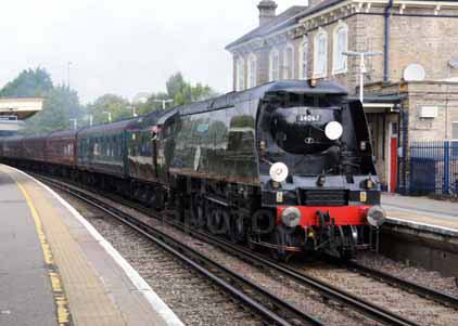 Purchase photo of 34067 TANGMERE at Chertsey
