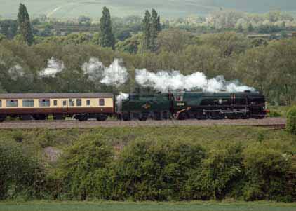 Purchase photo of 35028 CLAN LINE at Cholsey