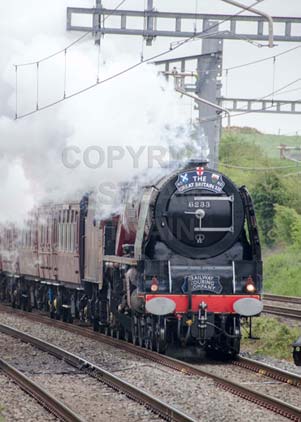 Purchase photo of 46233 DUCHESS OF SUTHERLAND at Cholsey