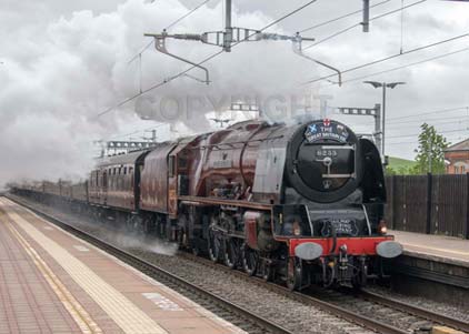 Purchase photo of 46233 DUCHESS OF SUTHERLAND at Cholsey