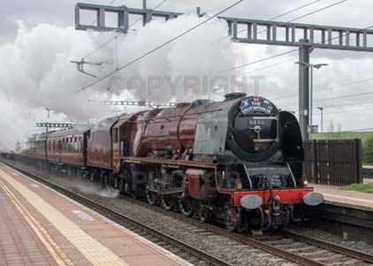 Purchase photo of 46233 DUCHESS OF SUTHERLAND at Cholsey