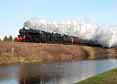 Photograph of Black Five - 44871 Black Five &  45407 THE LANCASHIRE FUSILIER at Crofton on 16/12/14